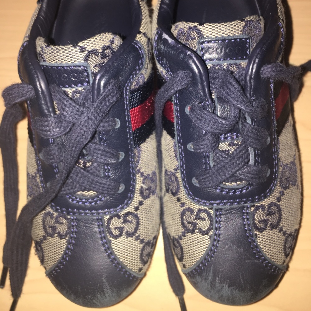 Gucci Monogram Toddler Boy shoes
